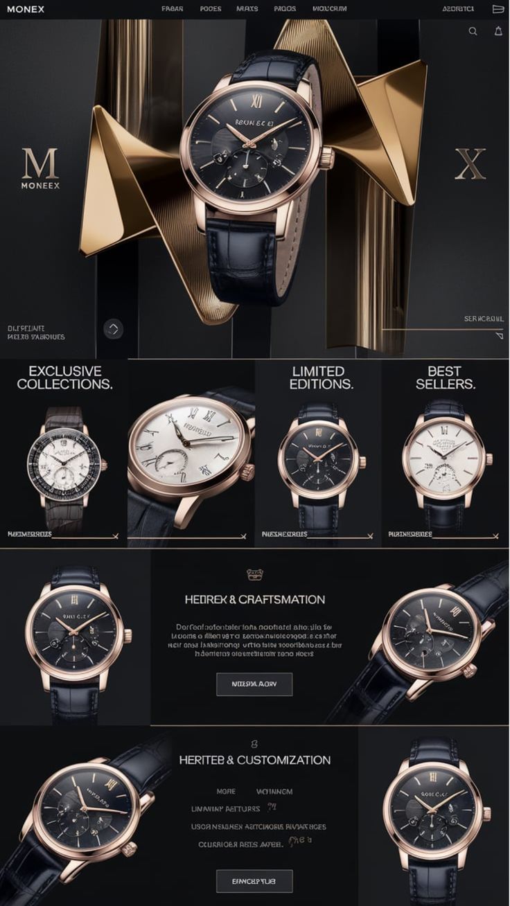 Watch Store Template 3